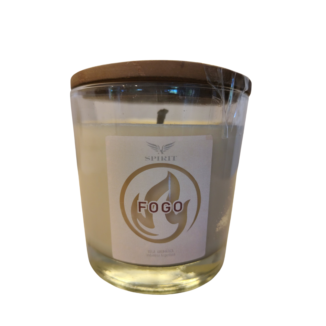 Vela Aromática vaso con tapa 