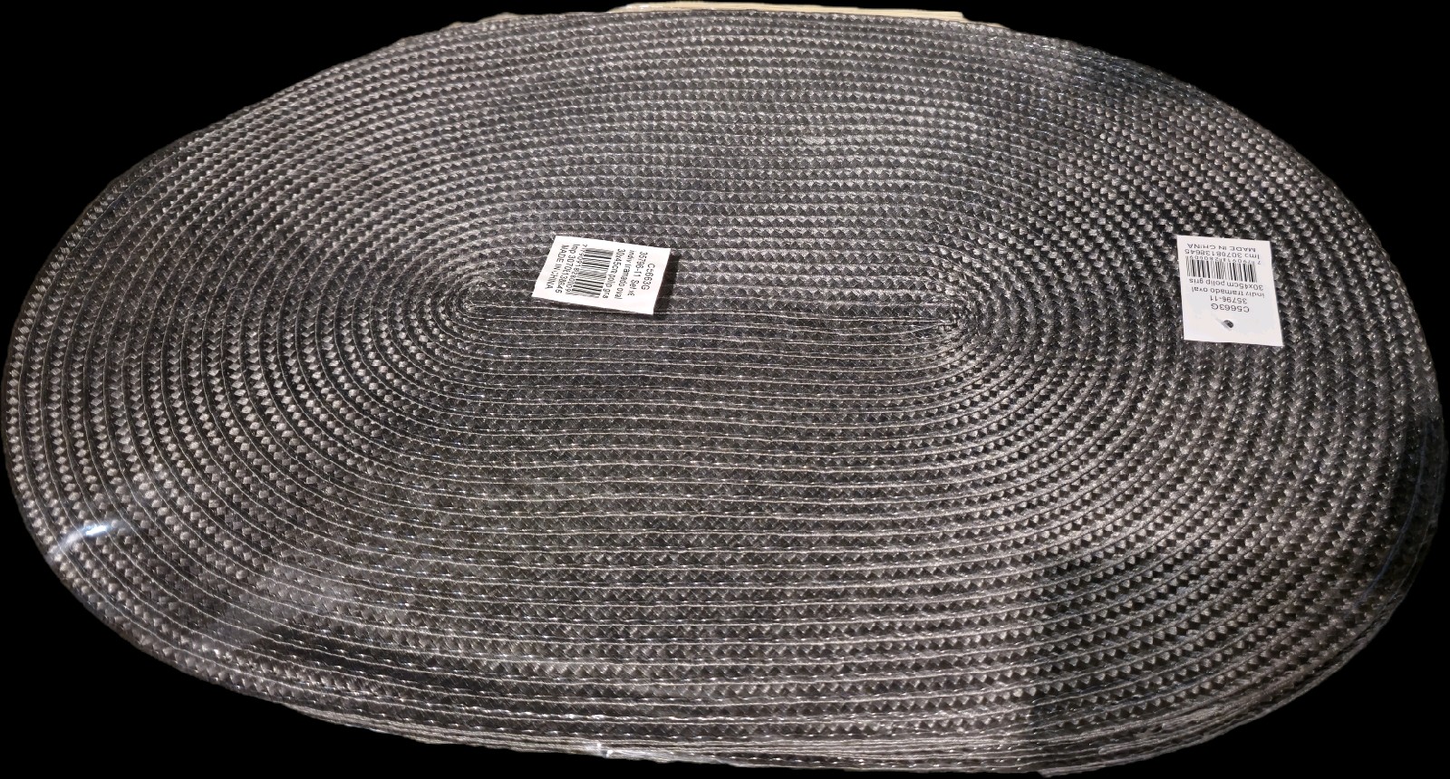 Set x6 indivi oval 30x45