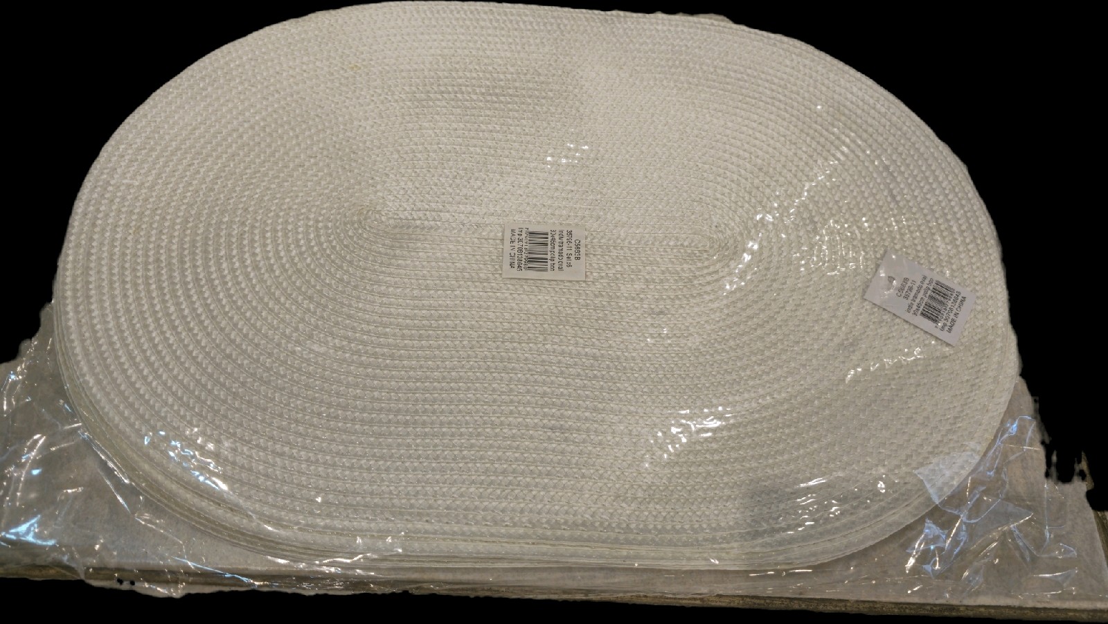 Set x6 indivi oval 30x45