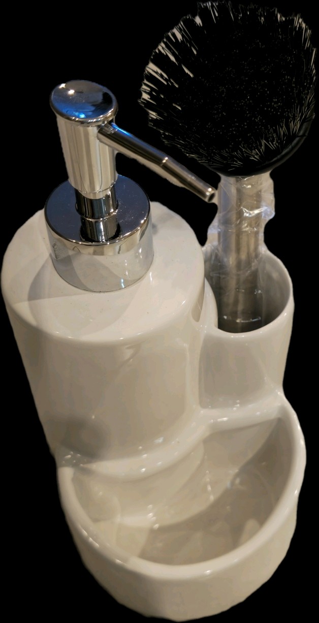 Dispenser detergente ceram triple