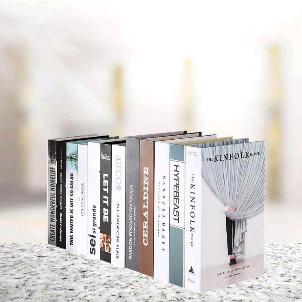 Falso Libro Decorativo