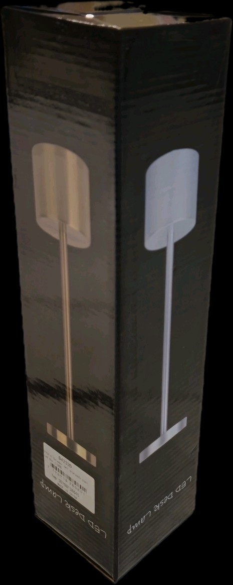 Velador met pant acríl 9x21cm dor c/usb