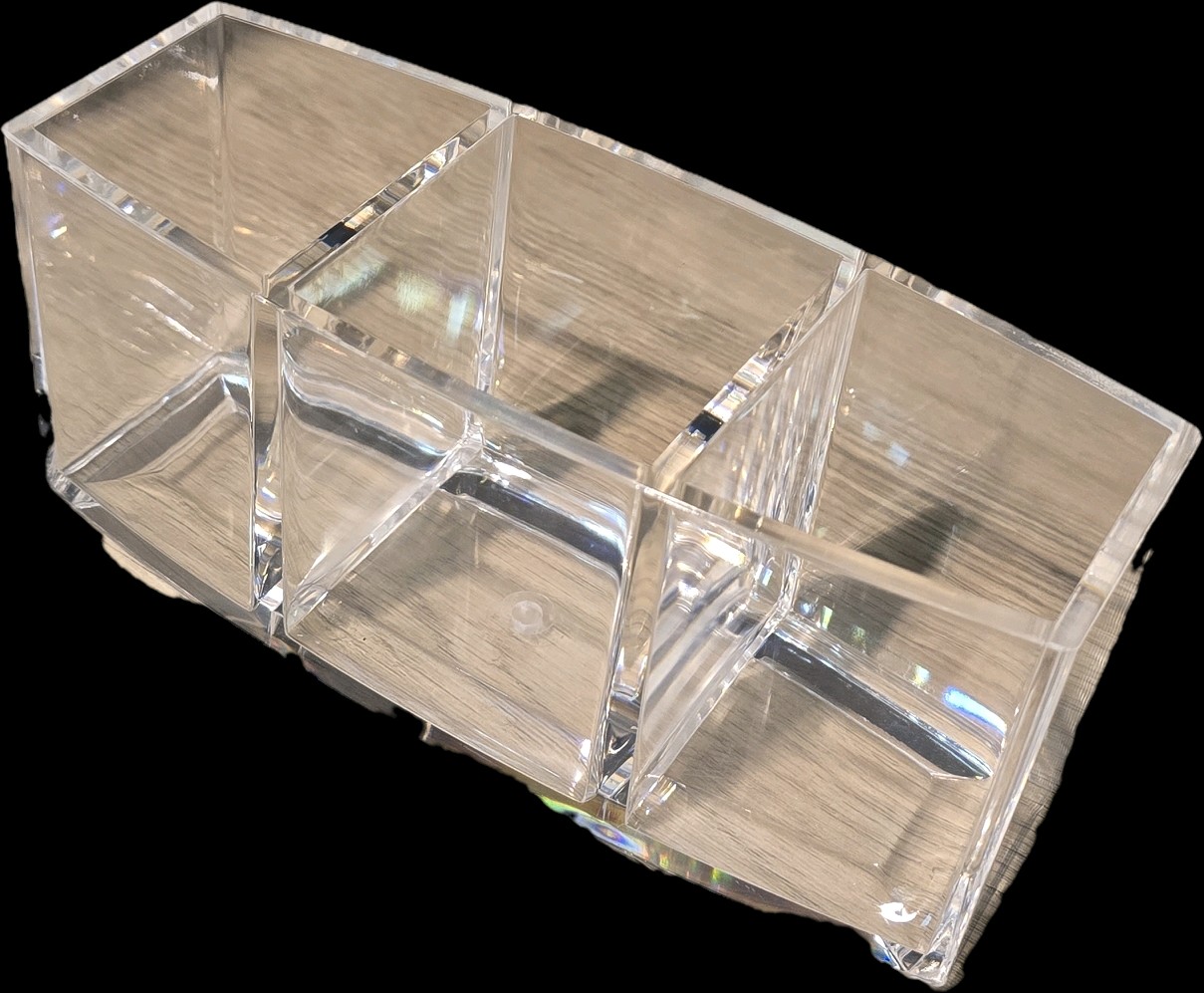 Porta maquillaje 3 div