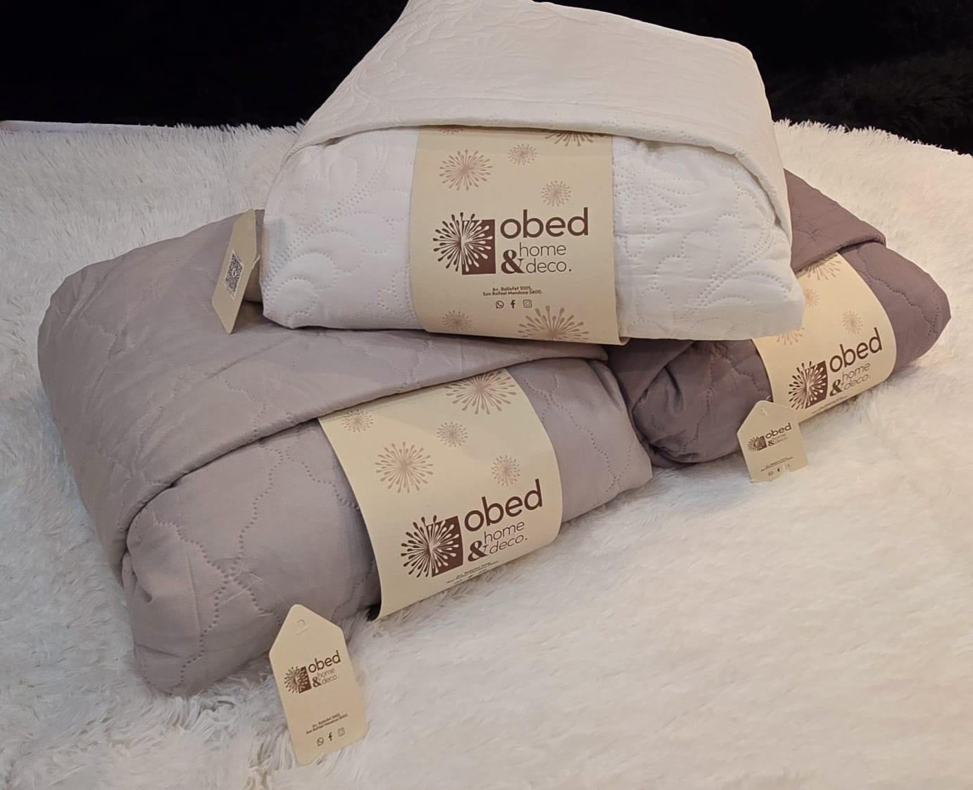 Cubrecolchon Queen c/ funda